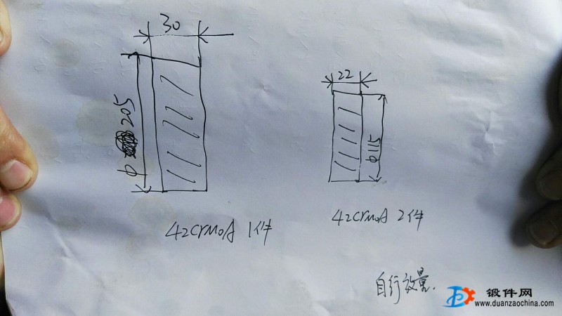 能做這個鍛件的請聯系
