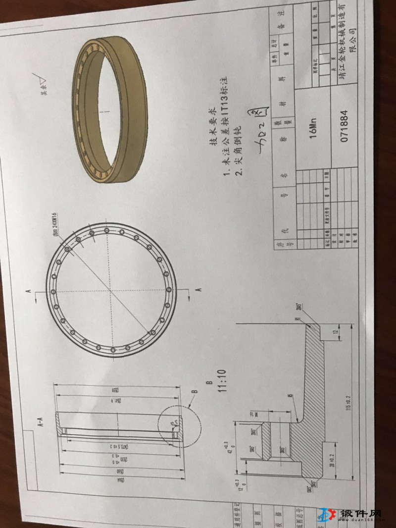 尋求環形鍛造廠合作