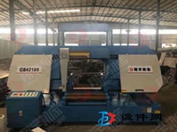 金屬帶鋸床GB42100大型龍門帶鋸切割機(jī)