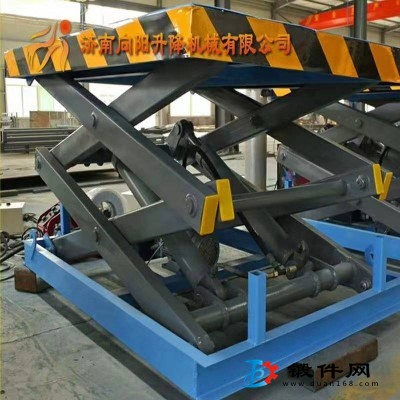 湖北固定剪叉式升降機(jī)固定小型液壓裝卸臺(tái)上車臺(tái)
